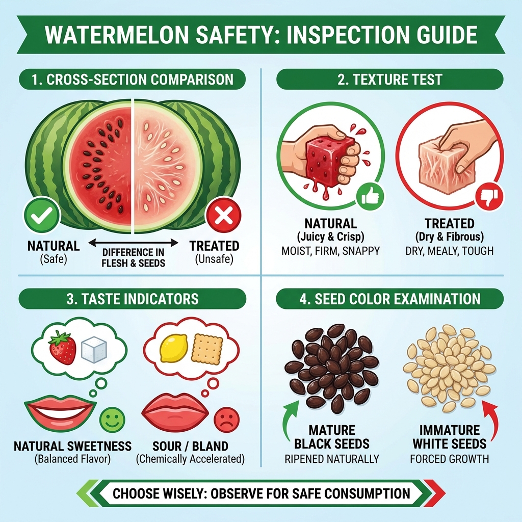 Watermelon Forced Growth Detection