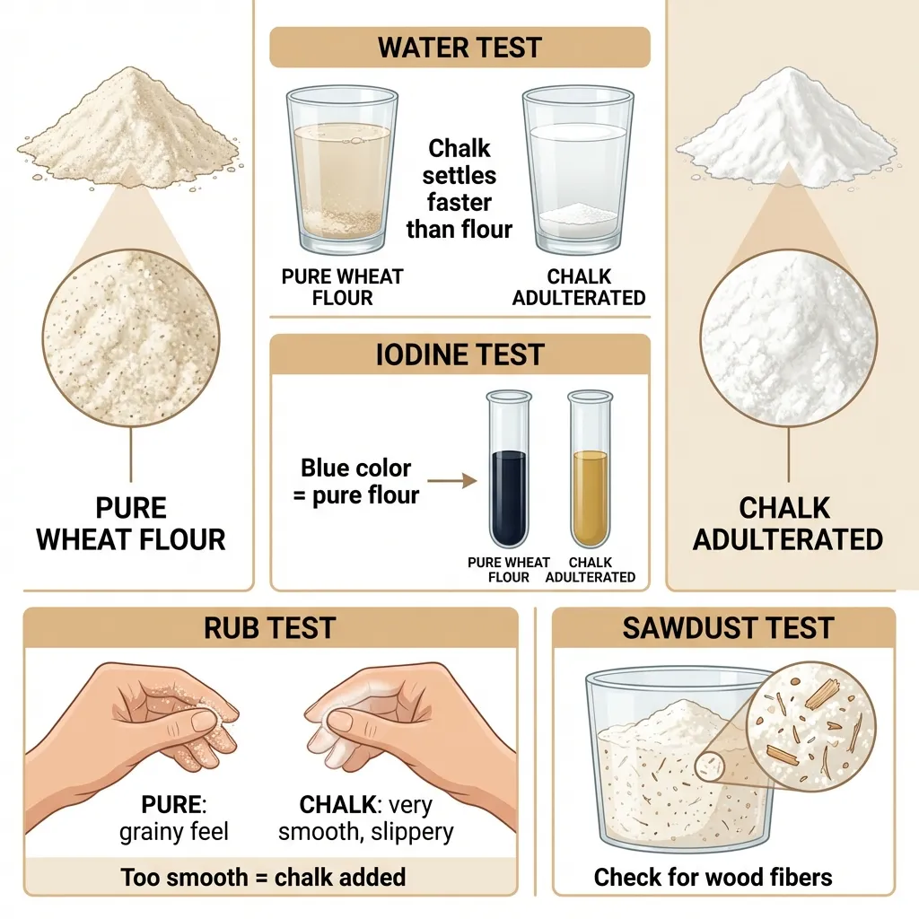 Wheat Flour (Atta) Purity & Chalk Audit