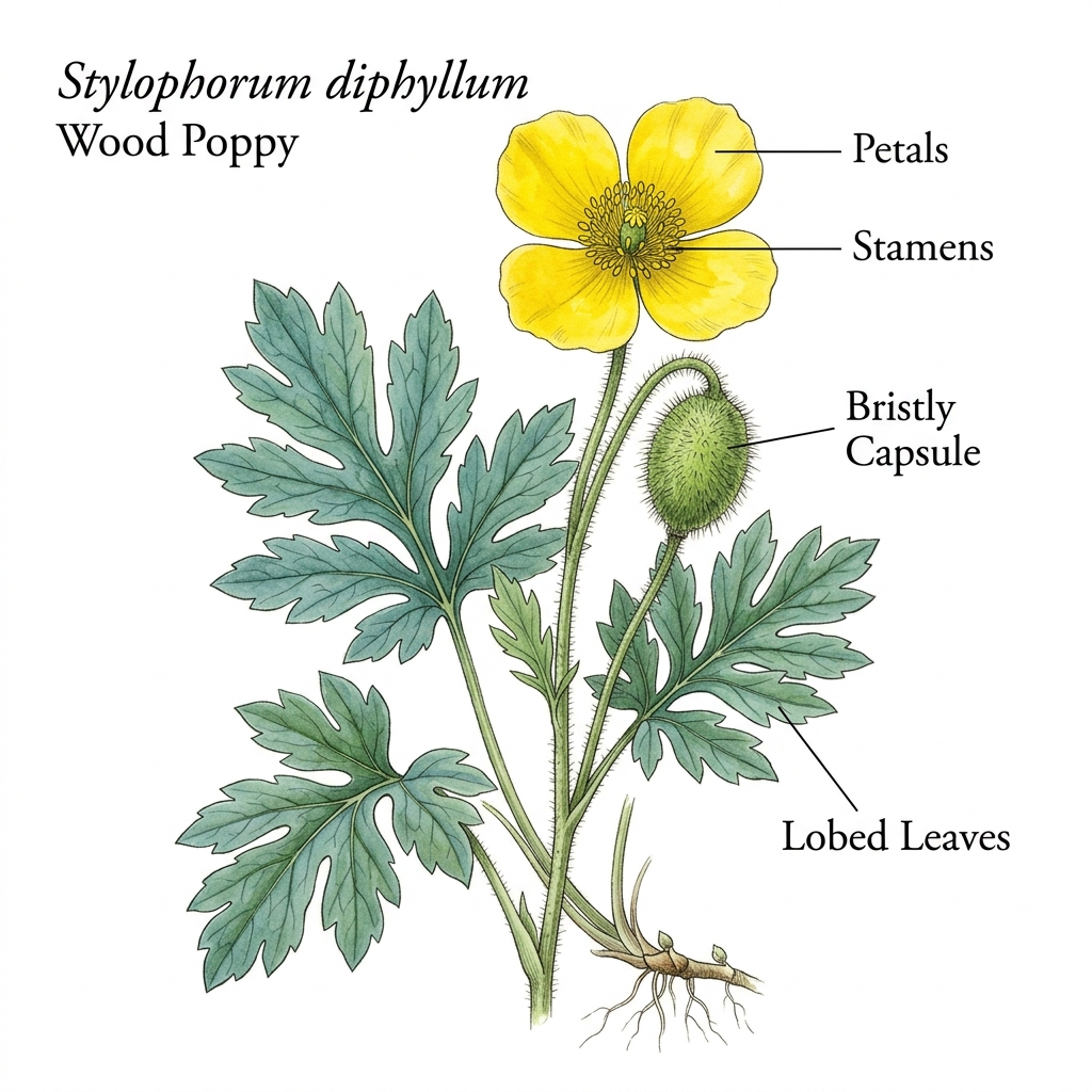 Wood Poppy Identification Guide