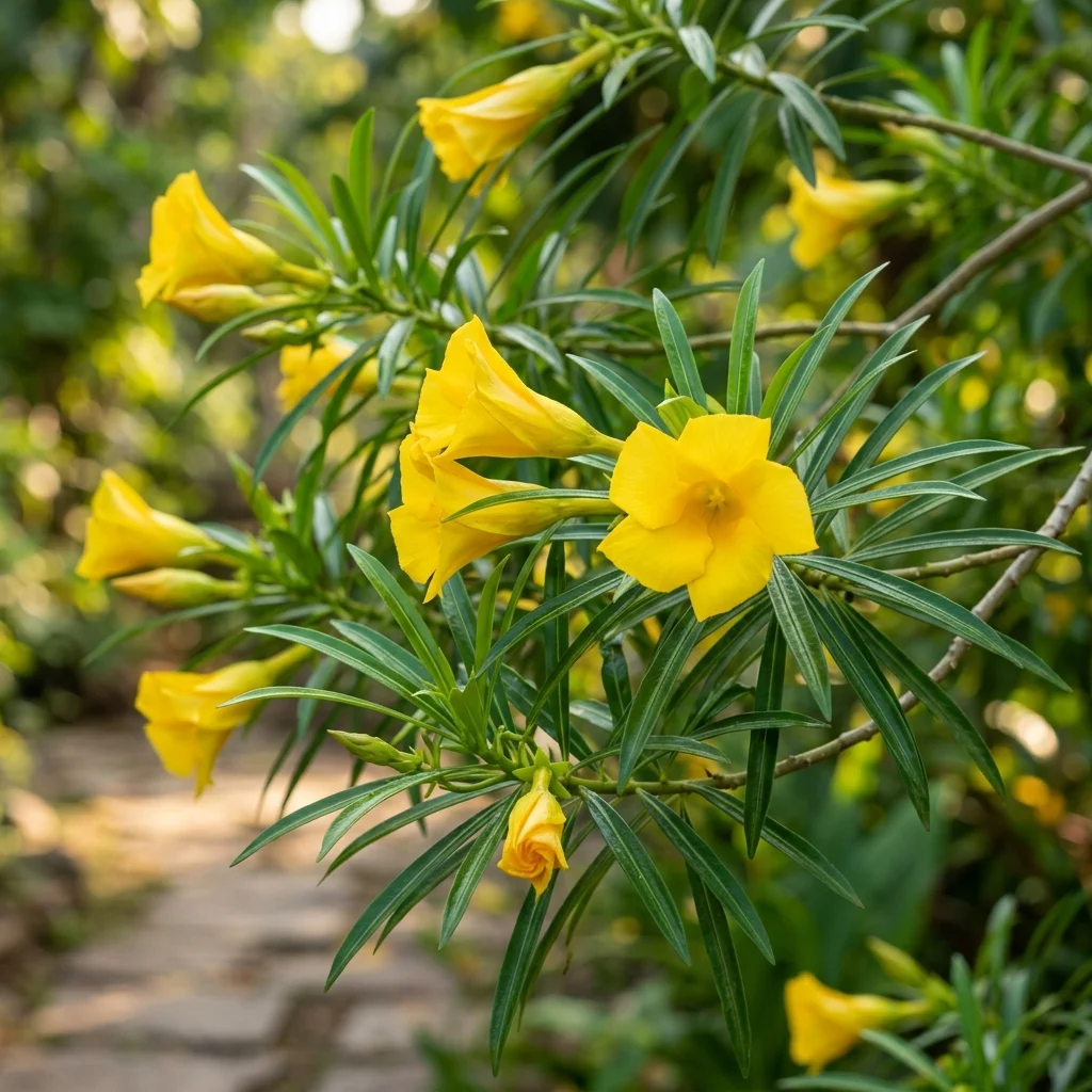 Yellow Oleander (Thevetia)